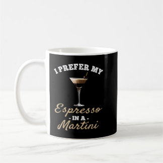 私はMartiniで私のエスプレッソを好む – Espresso Marti コーヒーマグカップ