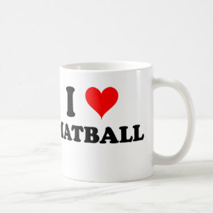 私はMatballを愛します コーヒーマグカップ
