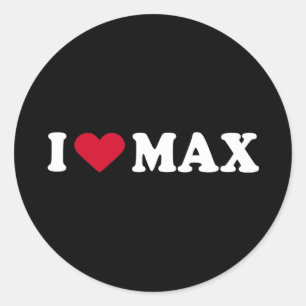 私はMAXを愛します ラウンドシール
