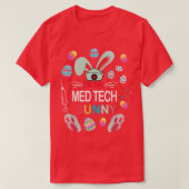 私はMed Tech Bunny Matching Family Easter Part Tシャツ (デザイン正面)