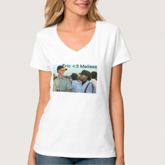 私はMelissaを愛します Tシャツ