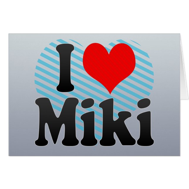 私はMiki、日本を愛します (正面横)
