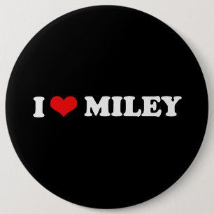 私はMILEYを愛します 缶バッジ