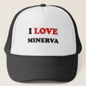 私はMinervaを愛します キャップ (正面)