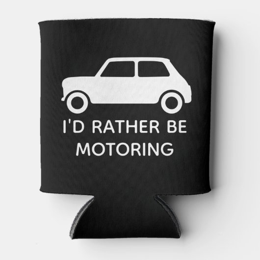 私はMini Car Blackをバイクで運転したい 缶クーラー (正面)