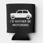 私はMini Car Blackをバイクで運転したい 缶クーラー (裏面)