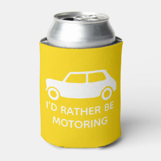 私はMini Cooper - Yellow - 缶クーラー