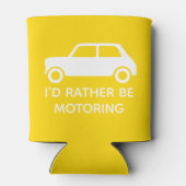 私はMini Cooper - Yellow - 缶クーラー (裏面)