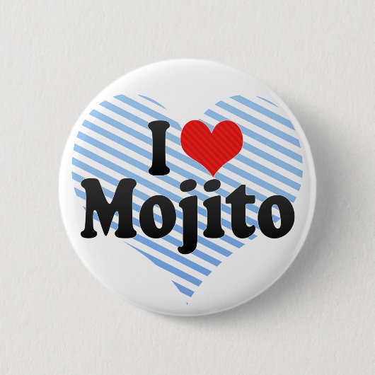 私はMojitoを愛します 缶バッジ (正面)