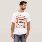 私はMokraのTシャツを好みます Tシャツ (正面フル)
