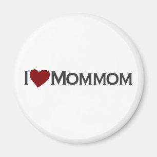 私はmommomを愛します マグネット