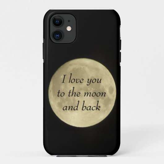 私はmoonaおよび背部iPhone 5の例に愛します Case-Mate iPhoneケース (裏面)
