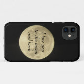 私はmoonaおよび背部iPhone 5の例に愛します Case-Mate iPhoneケース (裏面(横))