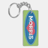 私はMORRIS Keychainを愛します キーホルダー (正面左)
