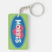私はMORRIS Keychainを愛します キーホルダー (裏面)