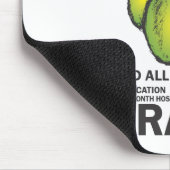 私はMRSAを生き延びました マウスパッド (コーナー)