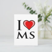 私はMS – ミシシッピが好き ポストカード (スタンド正面)