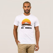 私はMt. Shastaに上りました Tシャツ (正面フル)