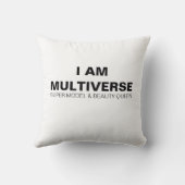 私はMULTIVERSE -失敗Multiverseの装飾用クッションです クッション (裏面)