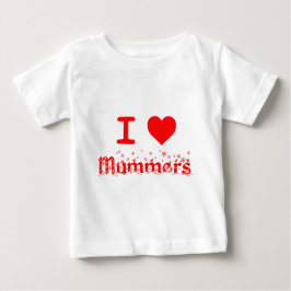 私はMUMMERSを愛します ベビーTシャツ