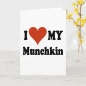 私はMunchkinの私の商品を愛します カード (黄色い花)