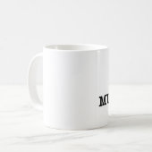 私はMUSTELIDSを愛します コーヒーマグカップ (正面左)