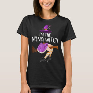 私はNana Witch Halloween Matching Granda Cos Tシャツ