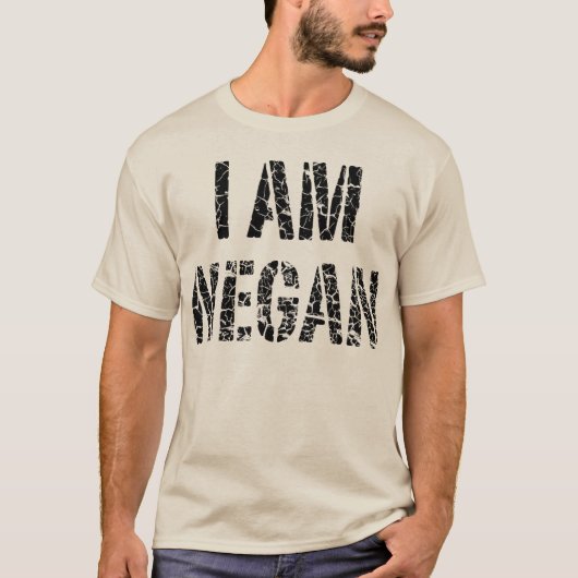 私はNEGANです Tシャツ (正面)