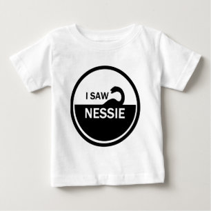 私はNESSIE -ネス湖モンスター--を見ました ベビーTシャツ