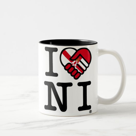 私はNIを愛している ツートーンマグカップ (右)