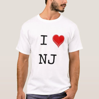 私はNJを愛します Tシャツ