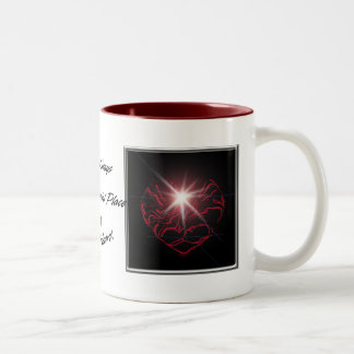 私はNKOTBを愛します ツートーンマグカップ