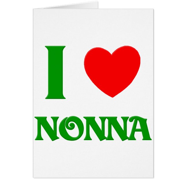 私はNonnaを愛します (正面)