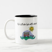 私はNonnoとむしろあります ツートーンマグカップ (左)