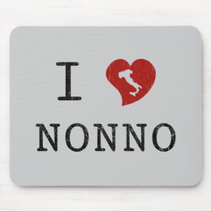私はNonnoのマウスパッドを愛します マウスパッド