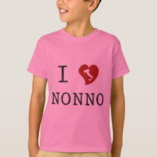 私はNonnoを愛します Tシャツ