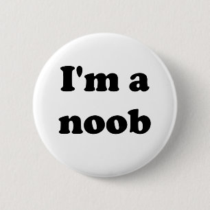 私はnoobです 缶バッジ