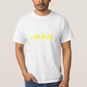 私はNoobです Tシャツ