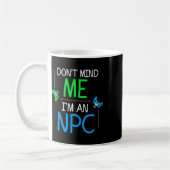 私はNpcだ コーヒーマグカップ (左)
