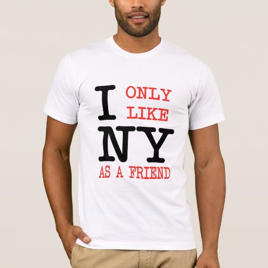 私はNYが好きだ Tシャツ (正面)