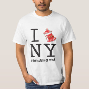 私はNYの落書きのTシャツに吹きかけます Tシャツ