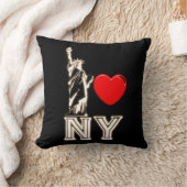 私はNYを愛している クッション (ブランケット)