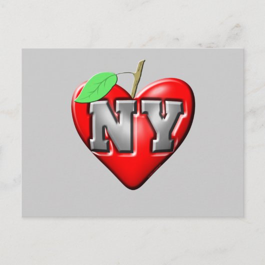 私はNYを愛している ポストカード (正面)