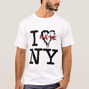 私はNYを憎みます Tシャツ