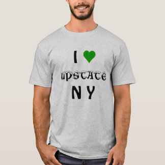 私はNYをUpstate愛します Tシャツ