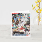 私はNYCノテカードが大好き カード (黄色い花)