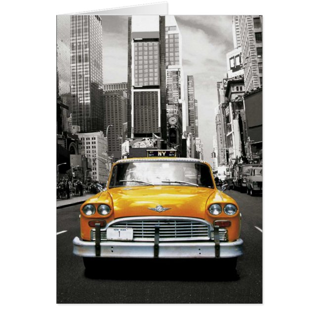 私はNYC -ニューヨークのタクシー--を愛します (正面)