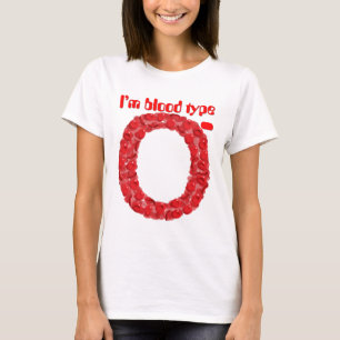 私はO型 Tシャツ
