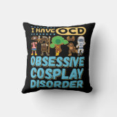 私はOCD強迫性コスプレ障害を持っている クッション (裏面)