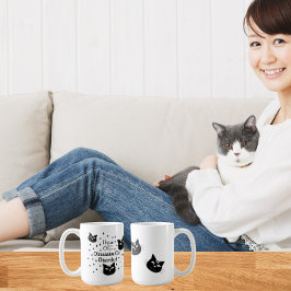 私はOCD、強迫性猫障害です コーヒーマグカップ